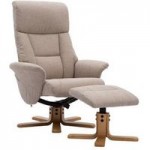 Whitham Swivel Recliner Chair – Natural Natural