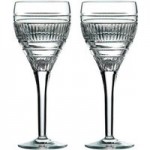 Royal Doulton Radial Wine Glasses Clear