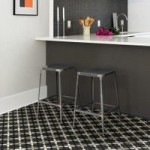 Floorpops Clover Self Adhesive Floor Tiles Monochrome