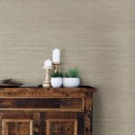NuWallpaper Wheat Grasscloth Self Adhesive Wallpaper Natural