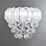 Venetian Wall Light Silver