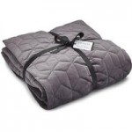 Content by Conran Grey Pavillion Bedspread Grey