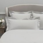 Dorma 300 Thread Count 100% Cotton Sateen Plain White Kingsize Oxford Pillowcase White