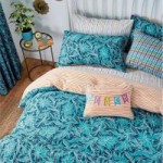 Helena Springfield Oasis Oceanic Duvet Cover and Pillowcase Set Blue