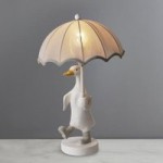 Darcy Duck Table Lamp White