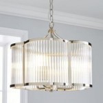 5A Fifth Avenue Soria Obscured Glass 3 Light Fitting Clear