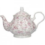 Katie Alice Ditsy Floral 6 Cup Teapot Pink / White