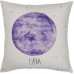 Zodiac Libra Cushion Blue