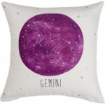 Zodiac Gemini Cushion Pink