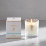 Dorma Sea Salt and Cardamom Wax Fill Candle White