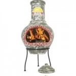 El Sol Clay Chimenea MultiColoured