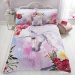 Rapport Home Sparkle and Shine Duvet Cover and Pillowcase Set Pink