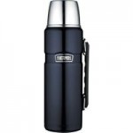 Thermos 1.2L Blue Stainless Steel Flask Blue
