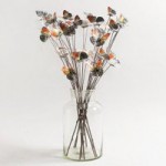 Pack of 12 Copper Butterfly Spray Copper
