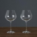 Set of 2 Optic Gin Glasses Clear