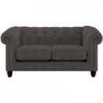 Harrogate Chesterfield 2 Seater Sofa Como Taupe