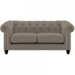 Harrogate Chesterfield 3 Seater Sofa Alpha Oatmeal