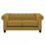 Harrogate Chesterfield 3 Seater Sofa Torin Ochre