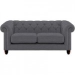 Harrogate Chesterfield 3 Seater Sofa Torin Slate