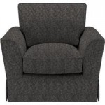 Weybridge Valance Armchair Alpha Charcoal