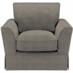 Weybridge Valance Armchair Como Silver