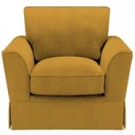 Weybridge Valance Armchair Torin Ochre