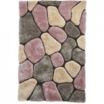 Grey and Rose Noble House 5858 Rug Rose (Pink)