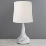 Rimini Marble Touch Lamp White