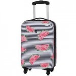 IT Luggage Watermelon 21 Inch Hard Shell Cabin Case Pink / Black / White