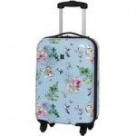 IT Luggage Heavenly Hummingbird 21 Inch Hard Shell Cabin Case Blue