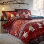 Portfolio Home Folklore Duvet Cover and Pillowcase Set Red