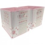 Katy Rabbit Pack of 2 Storage Cubes MultiColoured