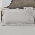 Dorma 500 Thread Count Easycare Silver Oxford Pillowcase Pair Silver