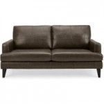 Stefano Leather 3 Seater Sofa Chocolate (Brown)