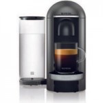 Krups Nespresso Vertuo Plus Titanium Coffee Machine Black
