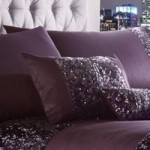Dazzle Amethyst Boudoir Cushion Purple