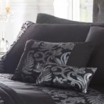 Grace Black Boudoir Cushion Black