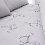 Catherine Lansfield Enchanted Unicorn Pink Fitted Sheet Pink
