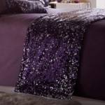 Dazzle Amethyst Bed Runner Purple
