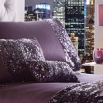 Dazzle Amethyst Petite Cushion Purple