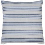 Edison Stripe Blue Cushion Cover Blue