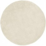 Teddy Bear Cream Circle Rug Cream