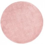 Teddy Bear Pink Circle Rug Pink