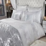 By Caprice Princess White Sequin Duvet Cover White