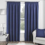 Essence Navy Curtains Blue