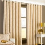 Belmont Beige Eyelet Curtains Beige