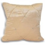 Diamante 45cm x 45cm Cushion Cream