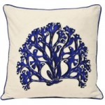 Ionia Coral Cushion Blue