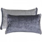 Mottram 30cmx 50cm Reversible Cushion Charcoal