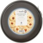 Dunelm 22cm Round Springform Cake Tin Silver